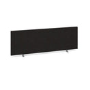 Straight desktop fabric screen - Various finishes (1200mm Wide x 400mm High)