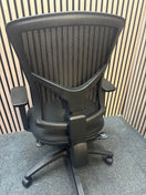 Altino black mesh back, black seat with height adjustable arms