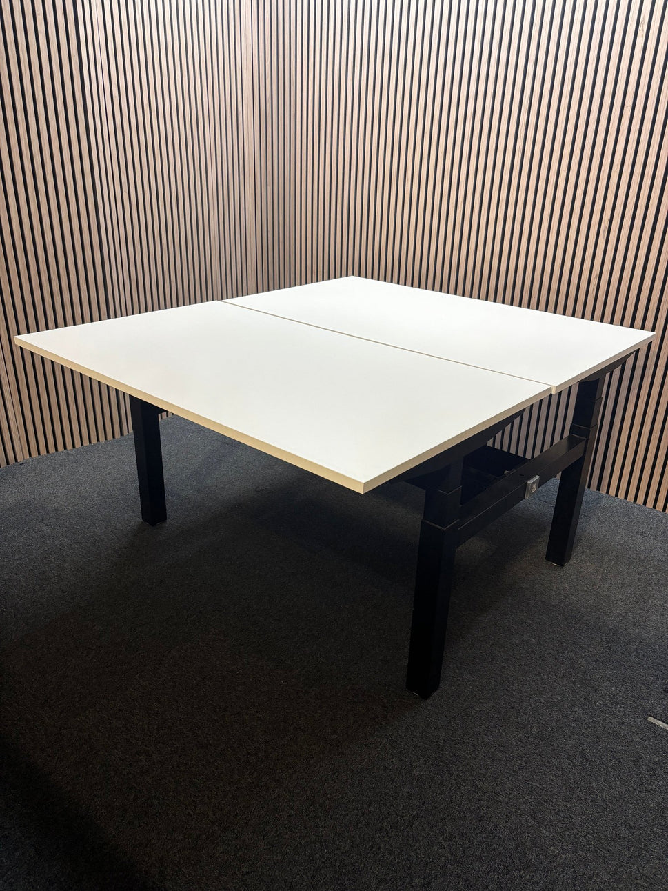 Elev8 Luxe sit-stand back-to-back desks, desk top included- various colours available (140/160 cm x 80 cm)