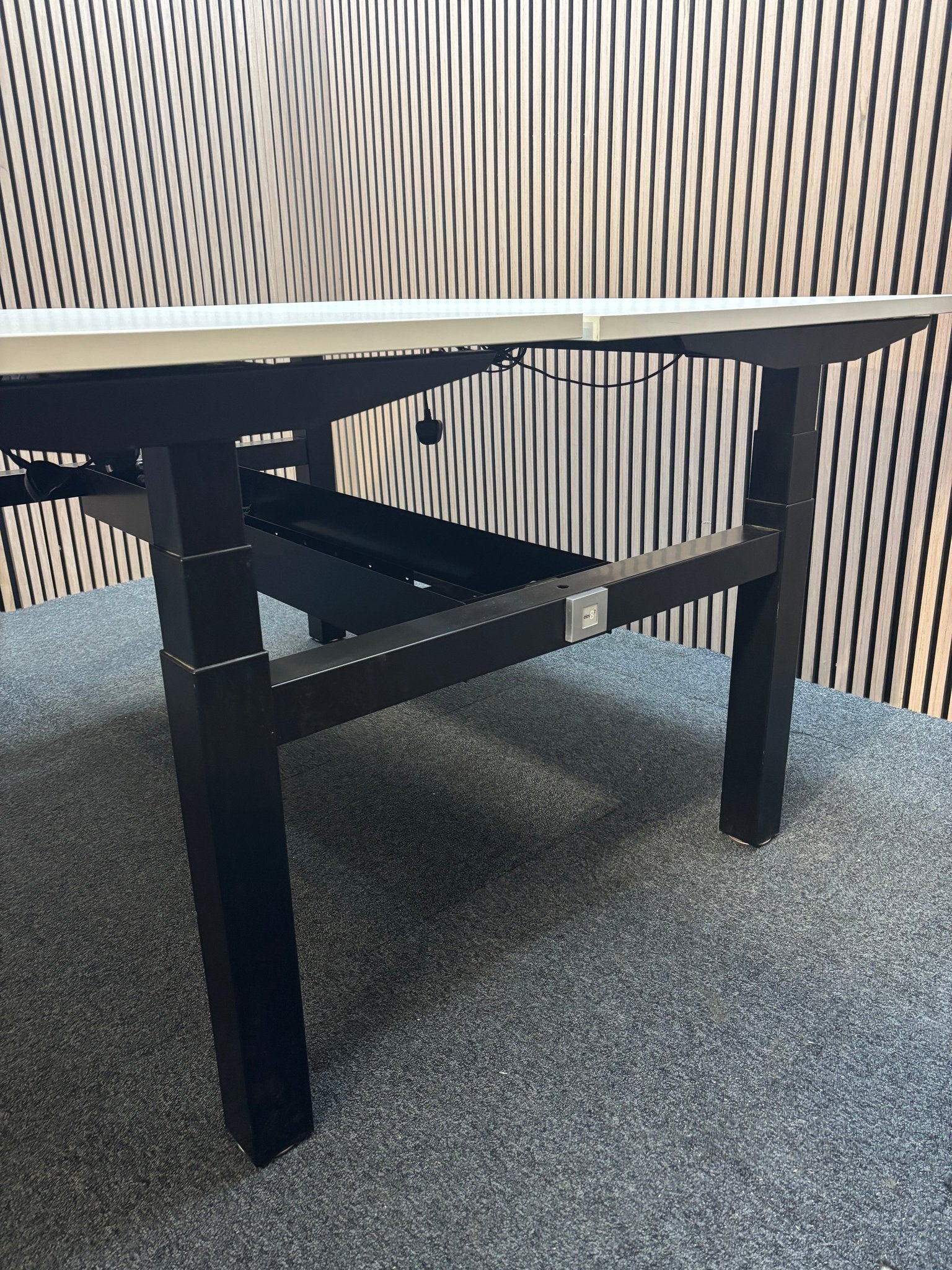 Elev8 Luxe sit-stand back-to-back desks, desk top included- various colours available (140/160 cm x 80 cm)