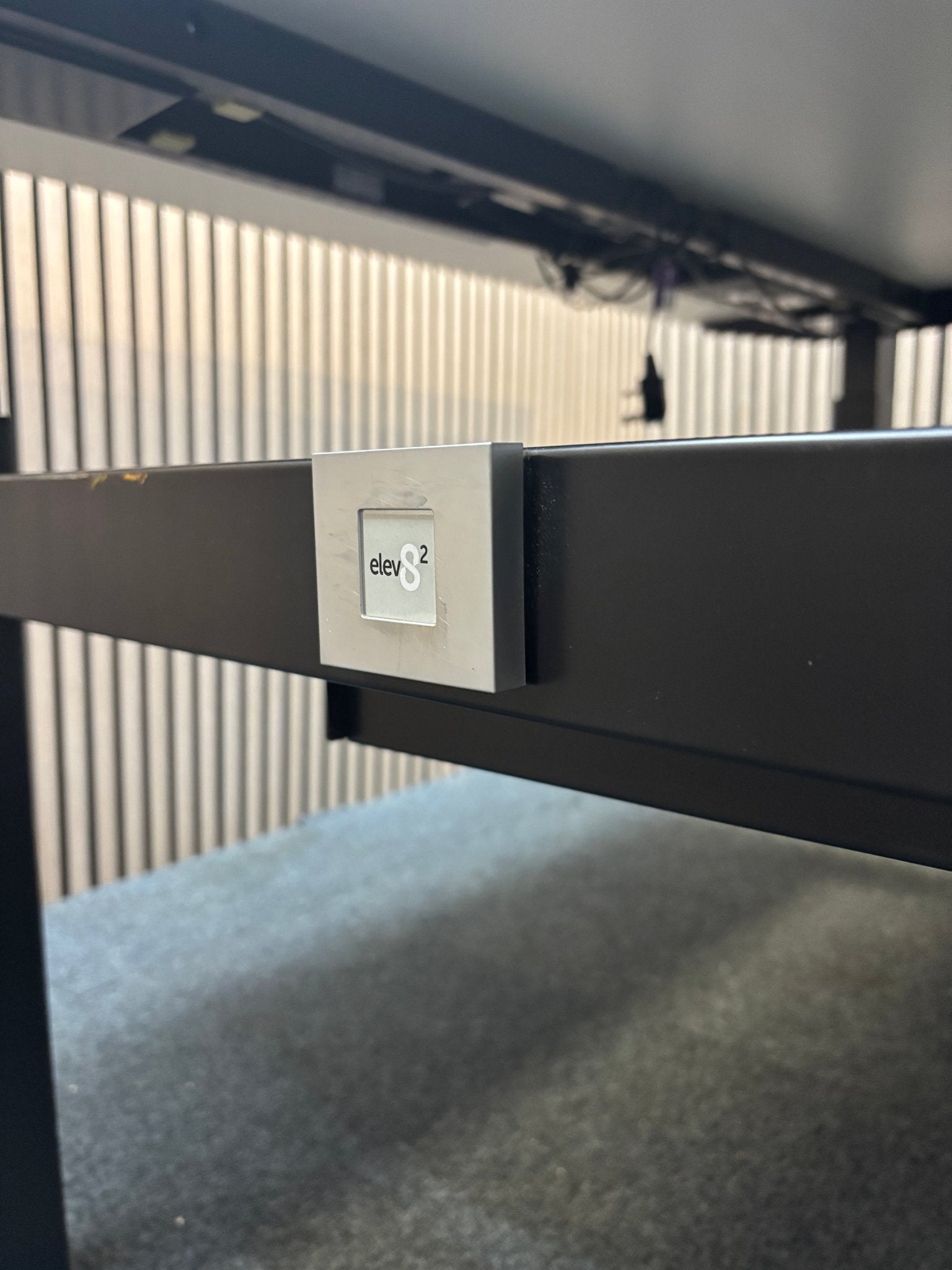 Elev8 Luxe sit-stand back-to-back desks, desk top included- various colours available (140/160 cm x 80 cm)
