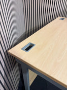 1200*800 Beech cantilever desk