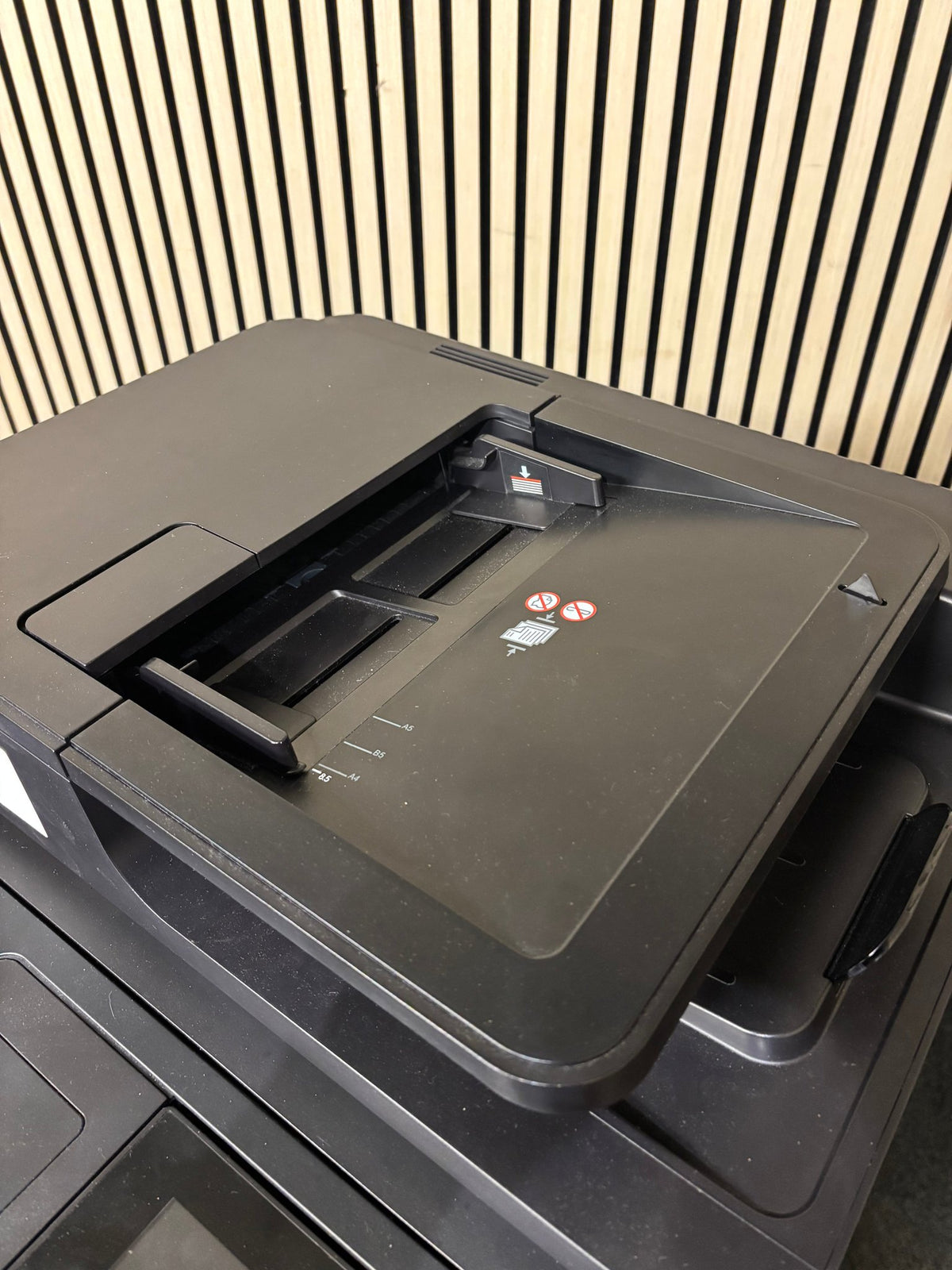 Black HP LaserJet Enterprise MFP M630 Printer