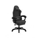 NEW Huzaro Force 3.7 Carbon gaming chair in black PU leatherette with fixed arms