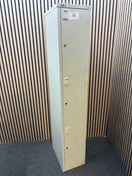 Grey GO 3 door locker 12x18