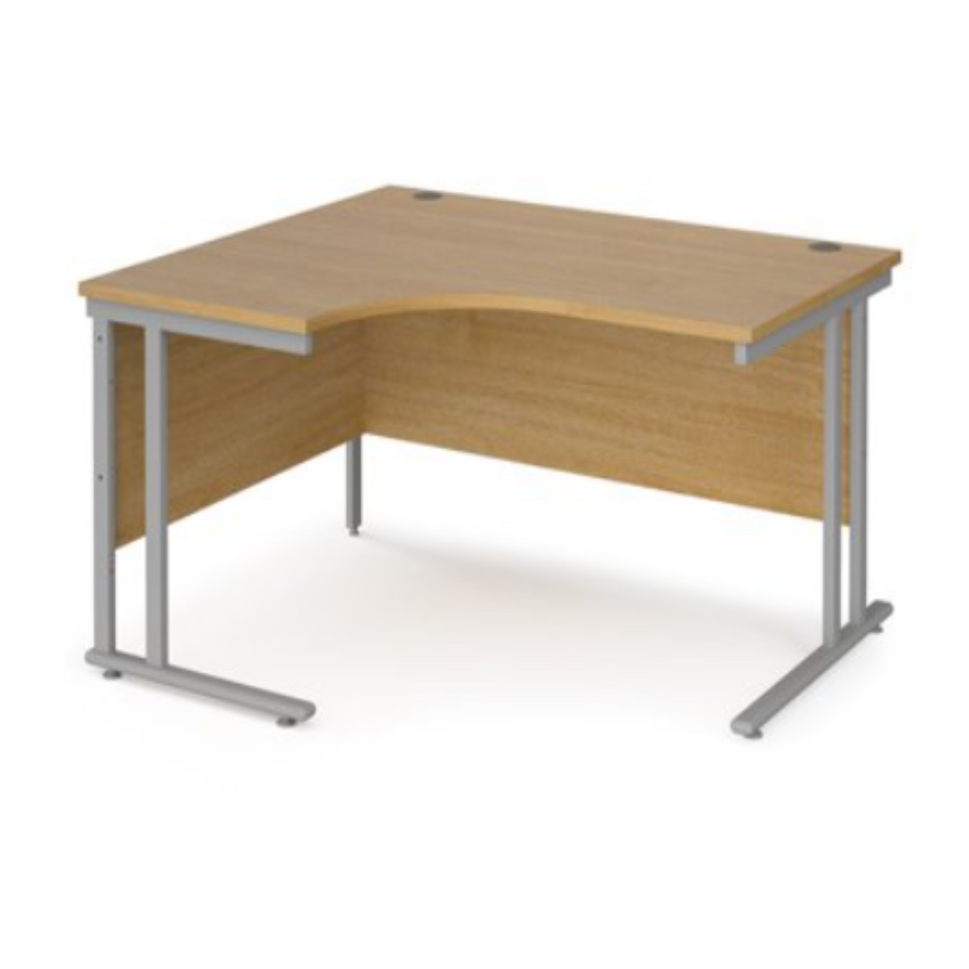 Left hand radial desk 1612 (1600mm x 1200mm)