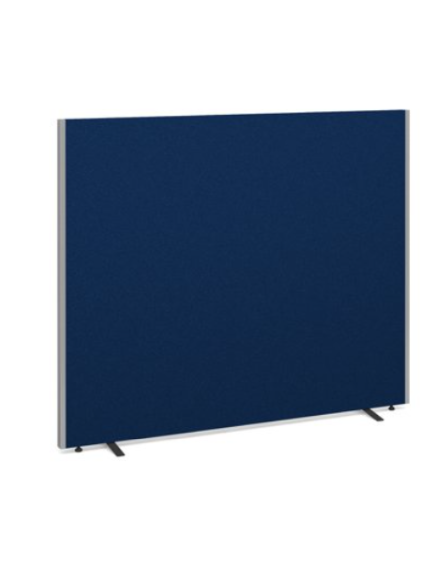Floor standing fabric screen - Various finishes (1800mm Wide x 1500mm High)