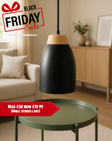 Watchman ceiling light- black finish 4224