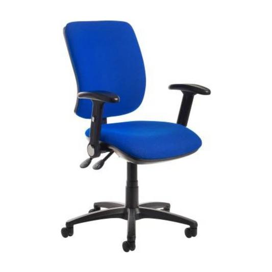 Senza 3 lever swivel chair with HA Back and arms