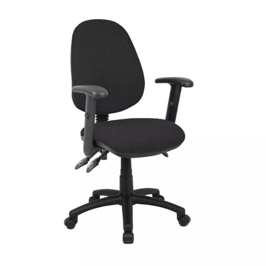 Vantage 200 3 lever PCB operators chair with height adjustable arms   12/04/21
