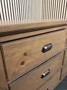 Switch Solid dark oak 6 drawer chest of drawers (H 78 x W 125 x 42 cm) 2226 2 image
