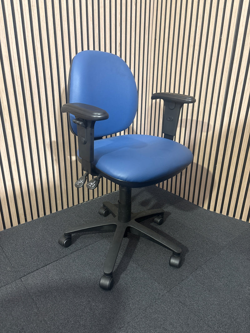 Jota Low Back Ergo Office Chair Dark Blue