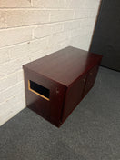 Switch Mahogany low 2 door storage unit 2225 3 image