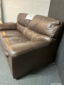 Switch Large 2 seater dark brown leather sofa 3225 3 image