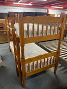 Solid pine framed bunk bed 43965