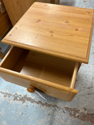 Switch Large pine laminate 3 drawer bedside locker 2125 2 image