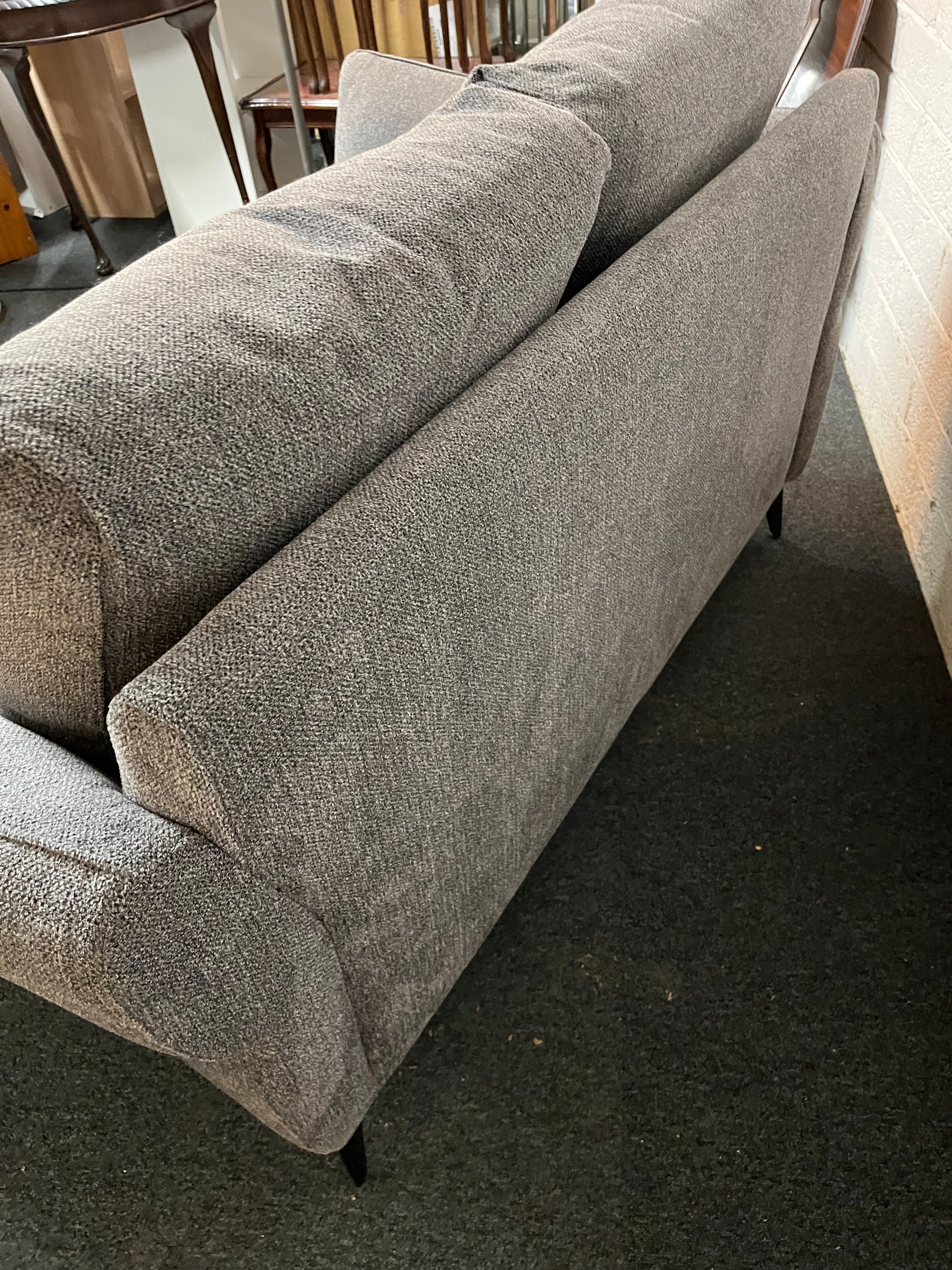 2 seater dark grey sofa (H 93 x W 155 x D 100 cm) 3225