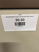 Switch SECONDHAND 4 drawer oak laminate filing cabinet%A0 2 image
