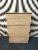 Switch Oak laminate 5 drawer chest (H 112 x W 70 x D 40 cm) 1226 2 image