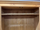 Switch Large 2 door 2 drawer pitch pine wardrobe (H 205 x W 145 x D 59 cm) 2225 3 image