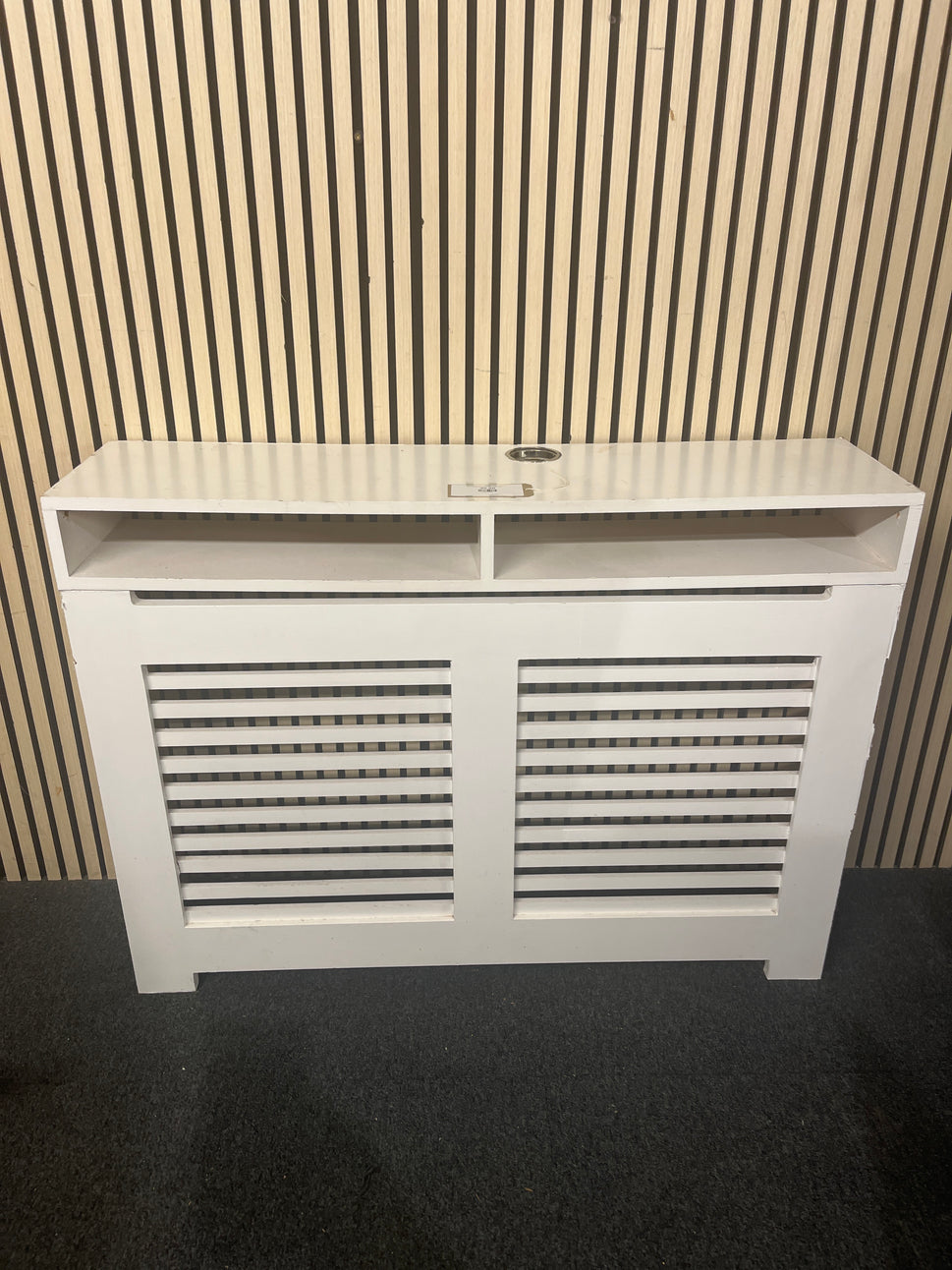 White painted radiator cover 2226