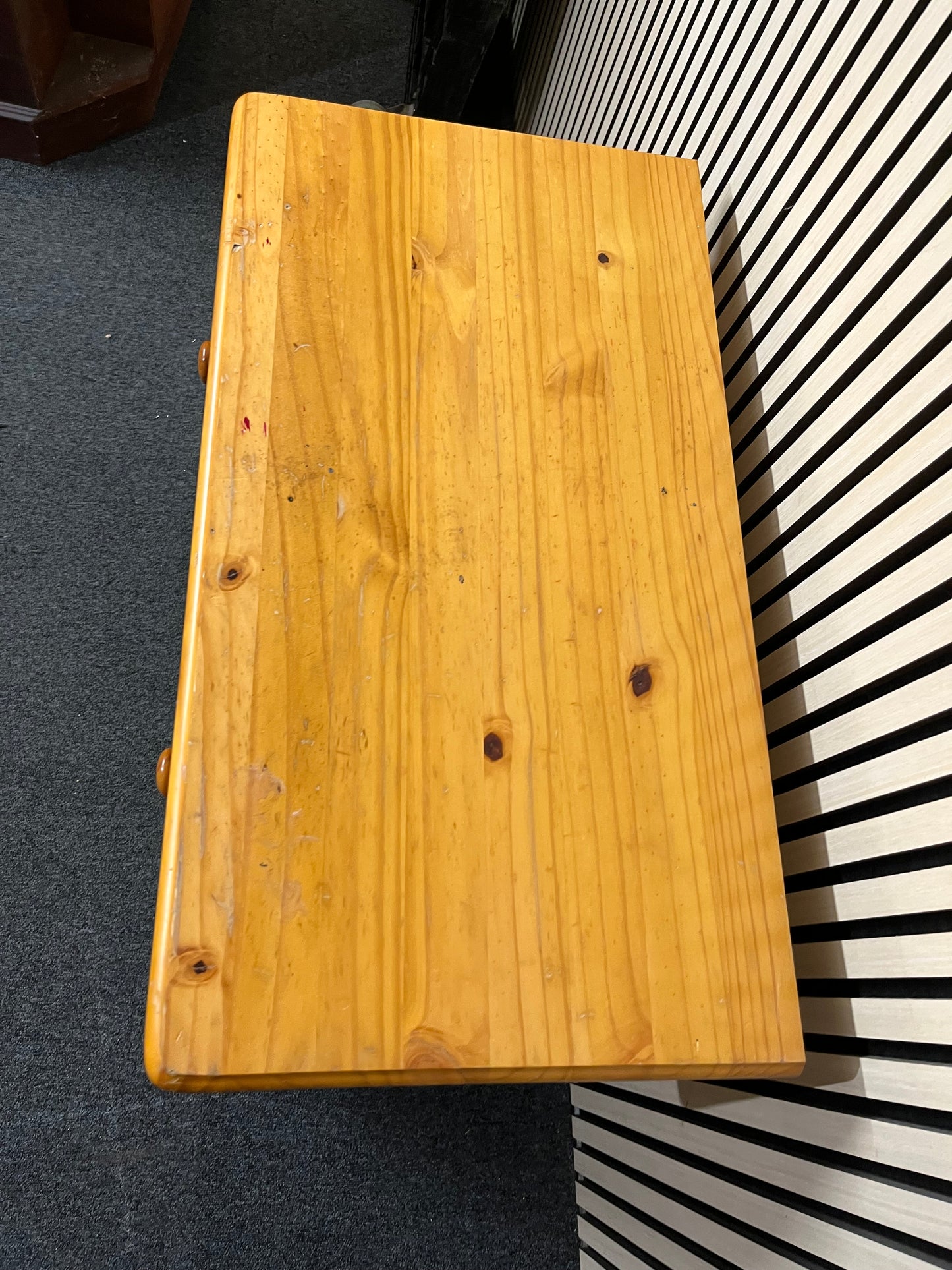 Natural pine 4 drawer chest 3325