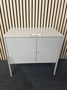 Switch Low white 2 door metal storage unit (H 56 x W 60 x D 35 cm) 3325 2 image