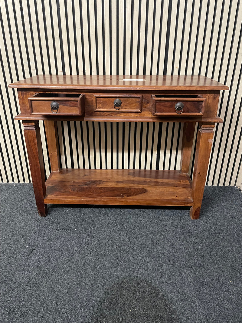 Mahogany 3 drawer bedside locker matching (SET OF 2)  44780