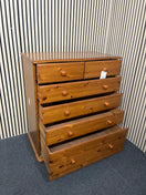 Switch Tall solid pine 4+2 chest of drawers (H 111 x W 95 x D 53 cm) 3325 3 image