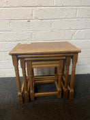 Switch Oak stained nest of 3 tables 1325 2 image