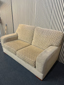 Switch 2 seater light brown fabric high back sofa 1226 3 image