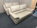 Switch Soft cream leather two seater sofa   44370 3 image