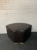 Switch Brown corner leather dining stool 2225 2 image