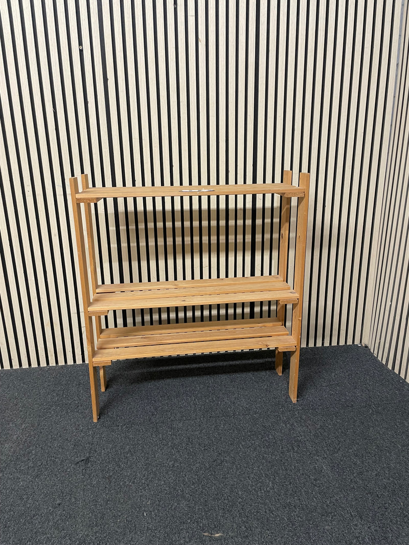 Pine shoe rack  44682