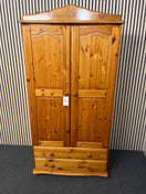 Switch Tall natrual pine 2 door 2 drawer wardrobe (H 192 x W 94 x D 64 cm) 43820 2 image