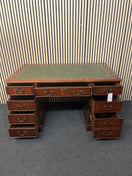 Switch Ornate mahogany writing bureau with leather top (H 77 x W 137 x D 79cm 43827A 3 image