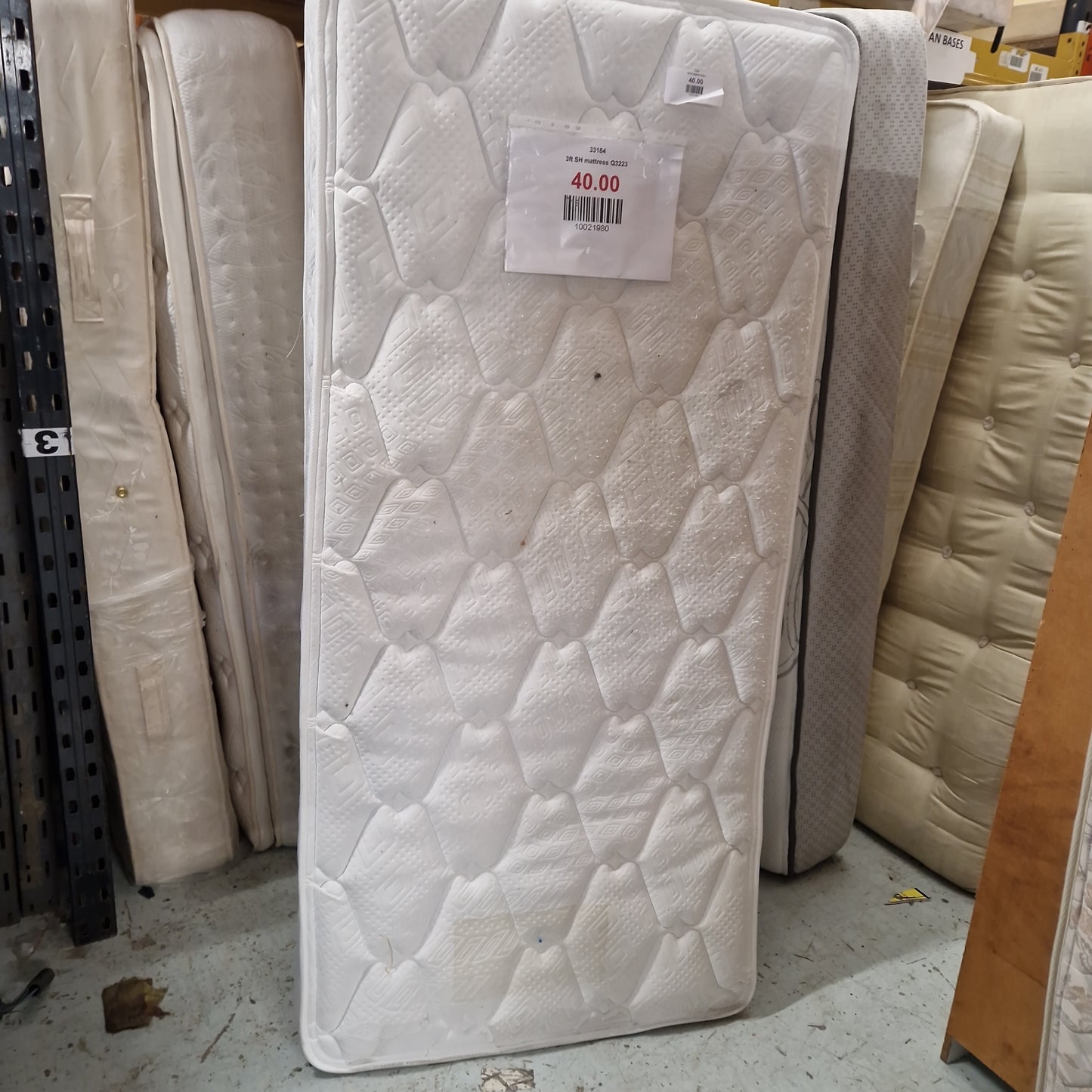 3ft SH mattress Q3223
