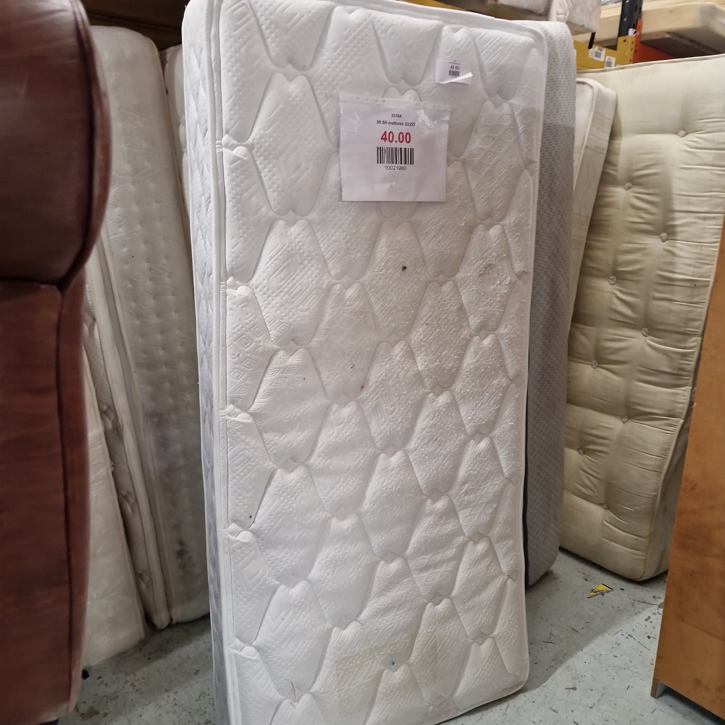 3ft SH mattress Q3223