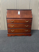 Switch Ornate mahogany writing bureau with drawers (H 100 x W 91 x D 46 cm)  44688 2 image