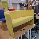 Switch Slender 2 seater fabric reception tub sofa 3 image