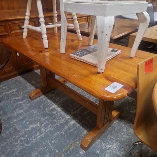Solid pine kitchen table
