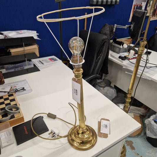 Solid brass tall lamp  3124