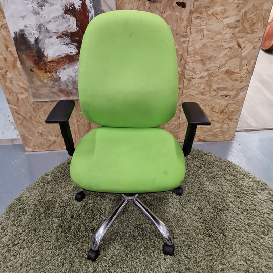 Lime Green Swivel Chair