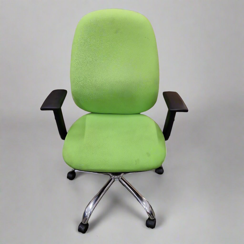 Lime Green Swivel Chair