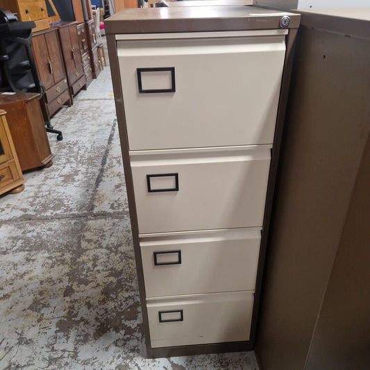 4 dwr metal filing cabinets cw keys