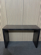 Switch Black embossed leather tall console table (H 80 x W 120 x D 40 cm) 2 image