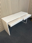 Switch Ikea white 2 drawer long desk 1425 3 image
