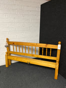 Switch 4ft 6 solid pine framed bed 2225 2 image