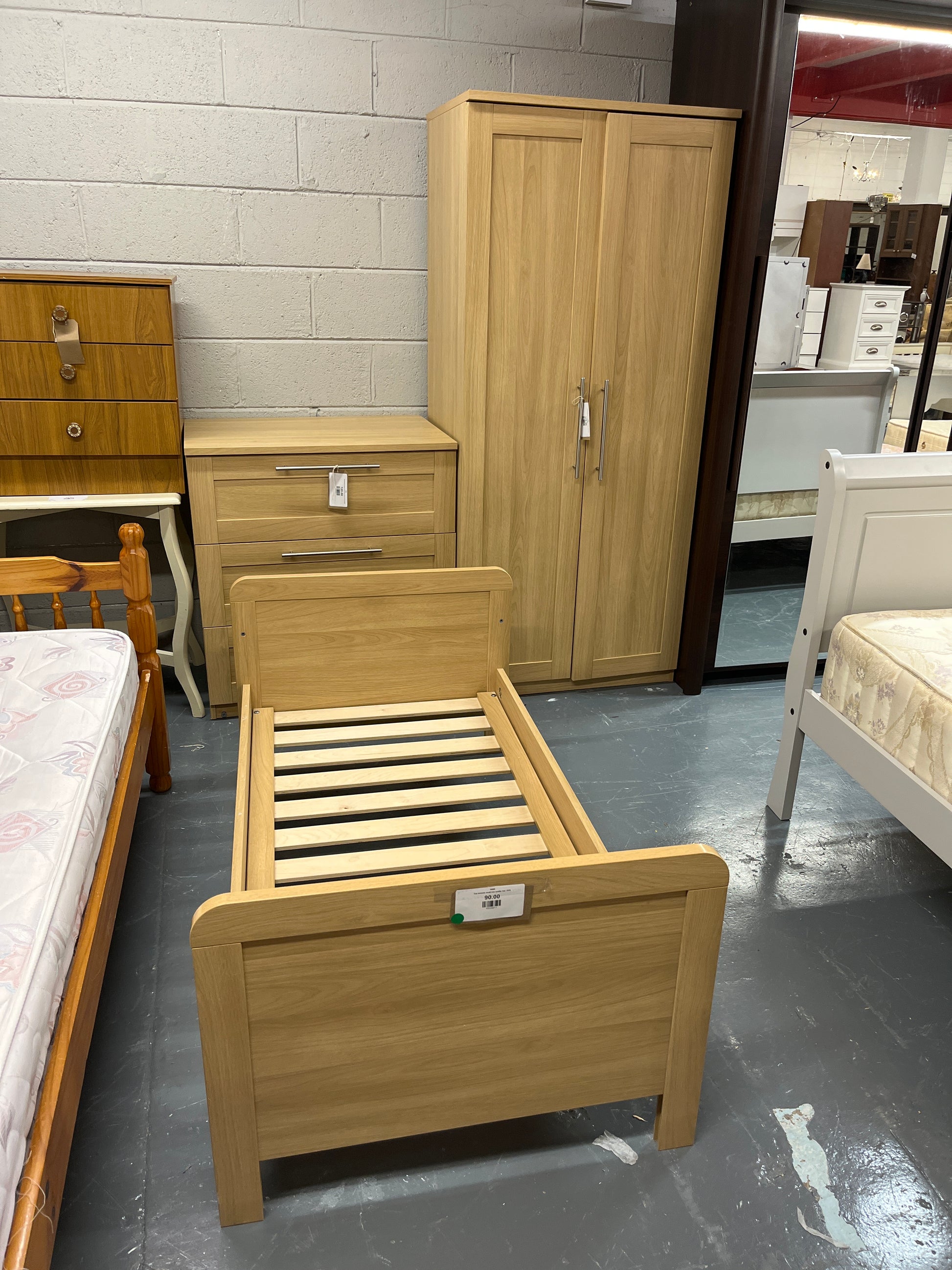 Oak laminate kids bedroom bundle