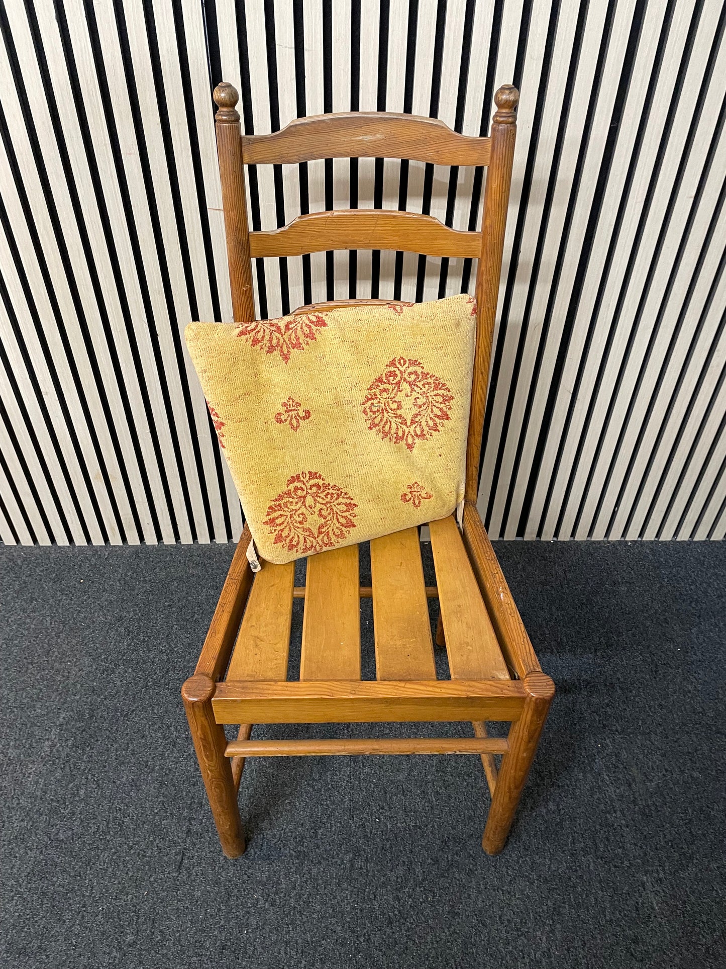 Retro pine dining chair  1126